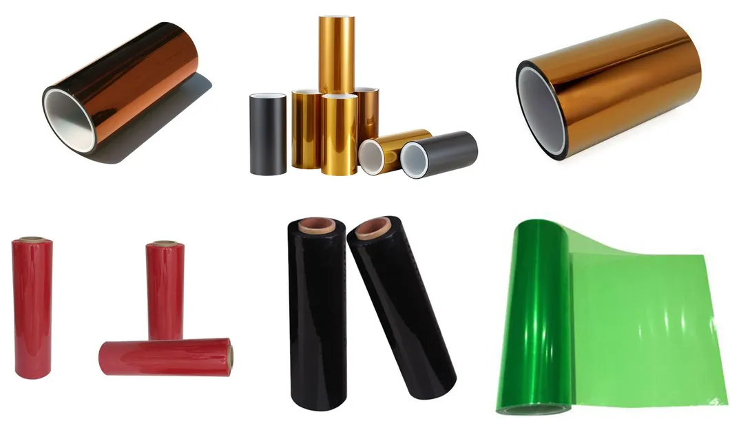 0.0125mm, 0.025mm Hn Type Golden Polyimide Film for Electrical Insulation Material
