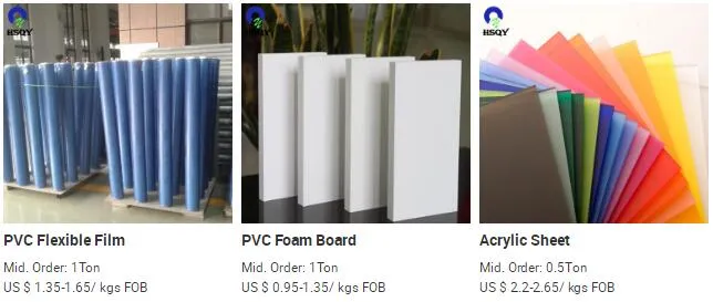 0.3mm Creamy White PVC Sheet Self-Adhesive Lampshade PVC Sheet