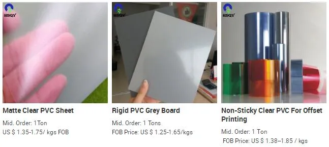 0.3mm Creamy White PVC Sheet Self-Adhesive Lampshade PVC Sheet