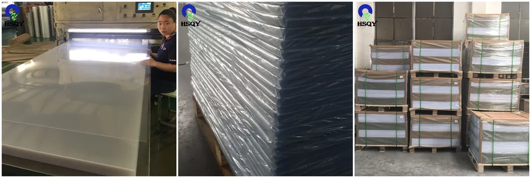 0.3mm Creamy White PVC Sheet Self-Adhesive Lampshade PVC Sheet
