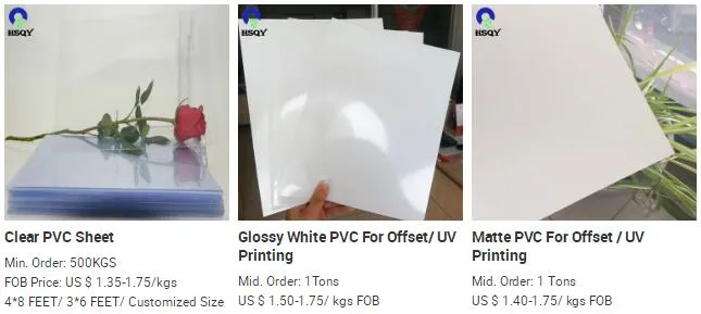 0.3mm Creamy White PVC Sheet Self-Adhesive Lampshade PVC Sheet