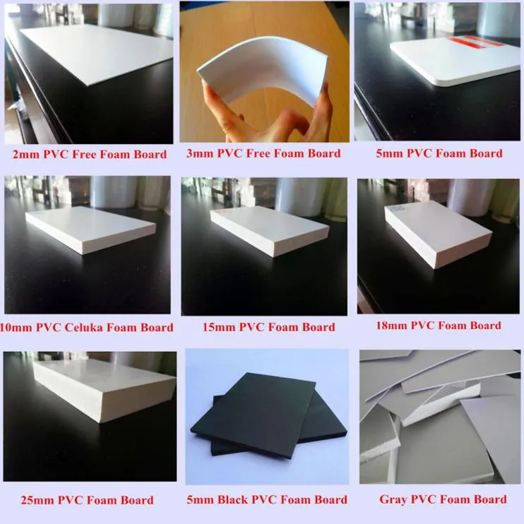 05 Density High Strength White PVC Foam Sheet