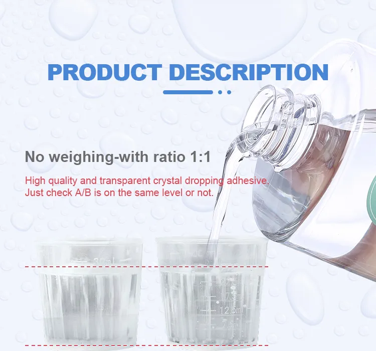 1 Gallon Kit Crystal Clear Epoxy Resin for Super Gloss Coating and Tabletops