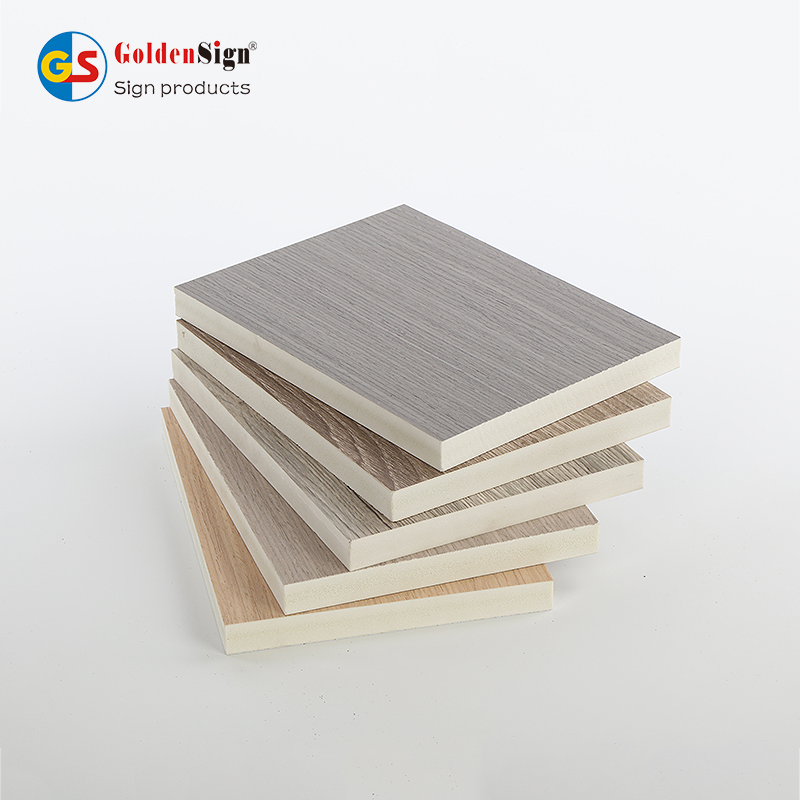 1220 X 2440 mm PVC Board Laminated Foam Board/Roof and Walls Co-Extrusion PVC Foam Board