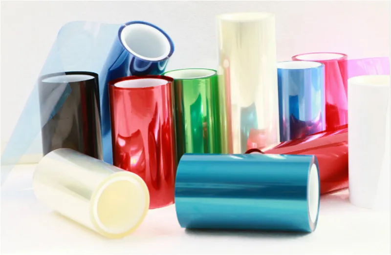 12mic~100mic Biaxially Oriented Polyester BOPET Colorful Packing Film