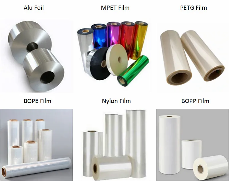 12mic~100mic Biaxially Oriented Polyester BOPET Colorful Packing Film