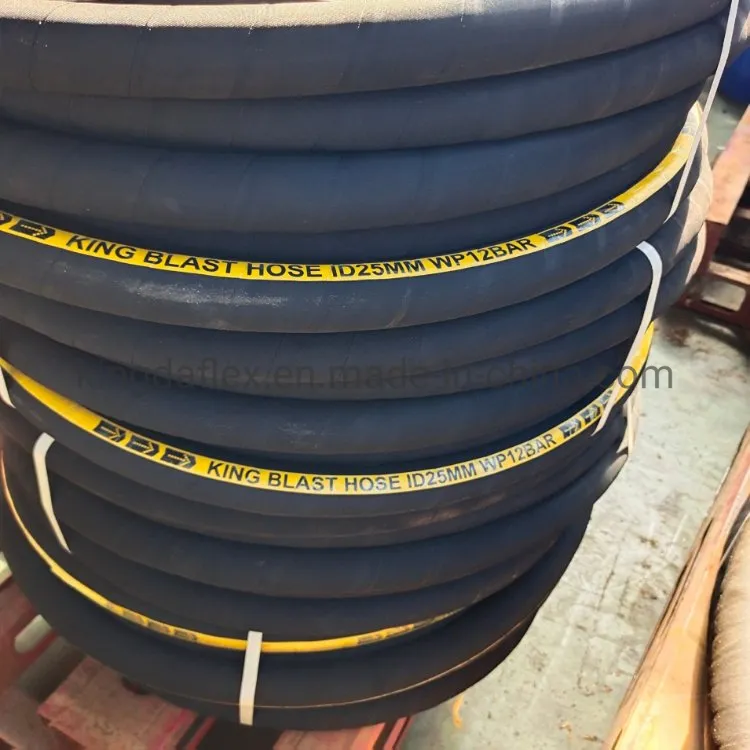 150PSI Abrasion Flexible Rubber Sandblast Hose