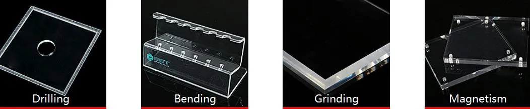 2050*3050mm Size 2mm Clear Acrylic Sheet for Desk Divider or Partition