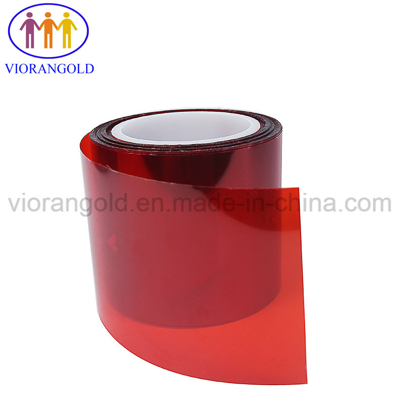 25um/36um/ 50um /75um/100um/125um Red Pet Protective Film with Acrylic Adhesive for Die Cutting Industry