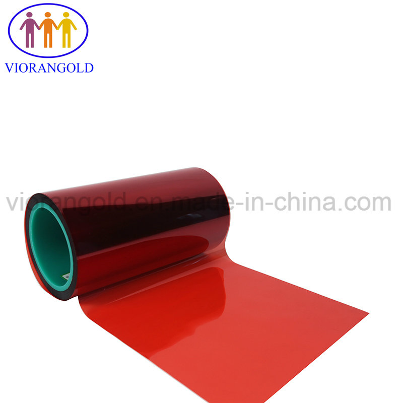 25um/36um/50um/75um/100um/125um Transparent/Red Pet Release Liner for Electronic Industry