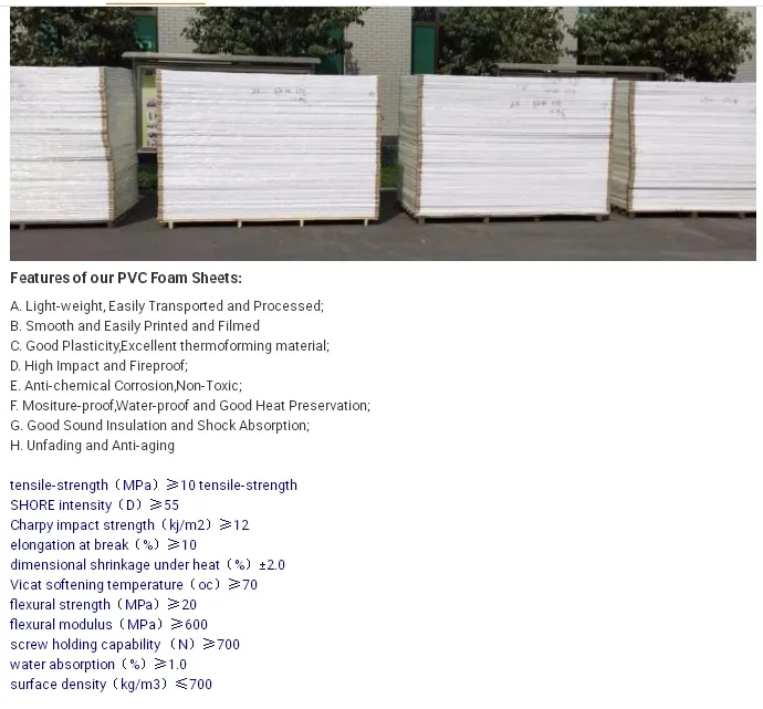 2mm PVC Foam Board / Sintra PVC Foam Board / PVC Foam Board Sheet