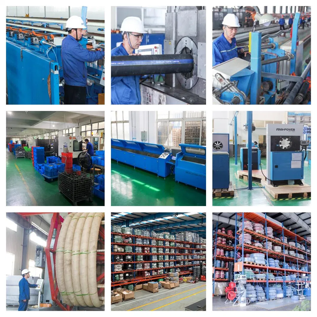 3/4′′-12′′ Flexible EPDM Rubber Hose for Industrial Water Delivery