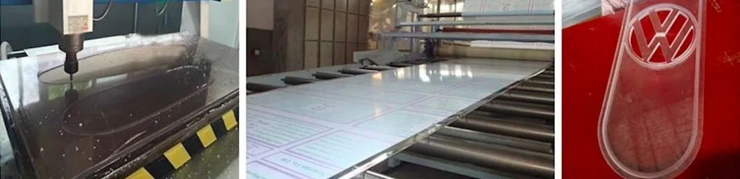 3mm UV Protection High Clear Lexan PC Board
