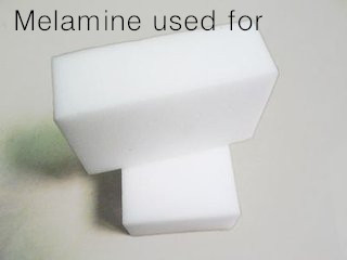 99.8% Melamine for Melamine Foam of Fire Insulation/Sound Proofing