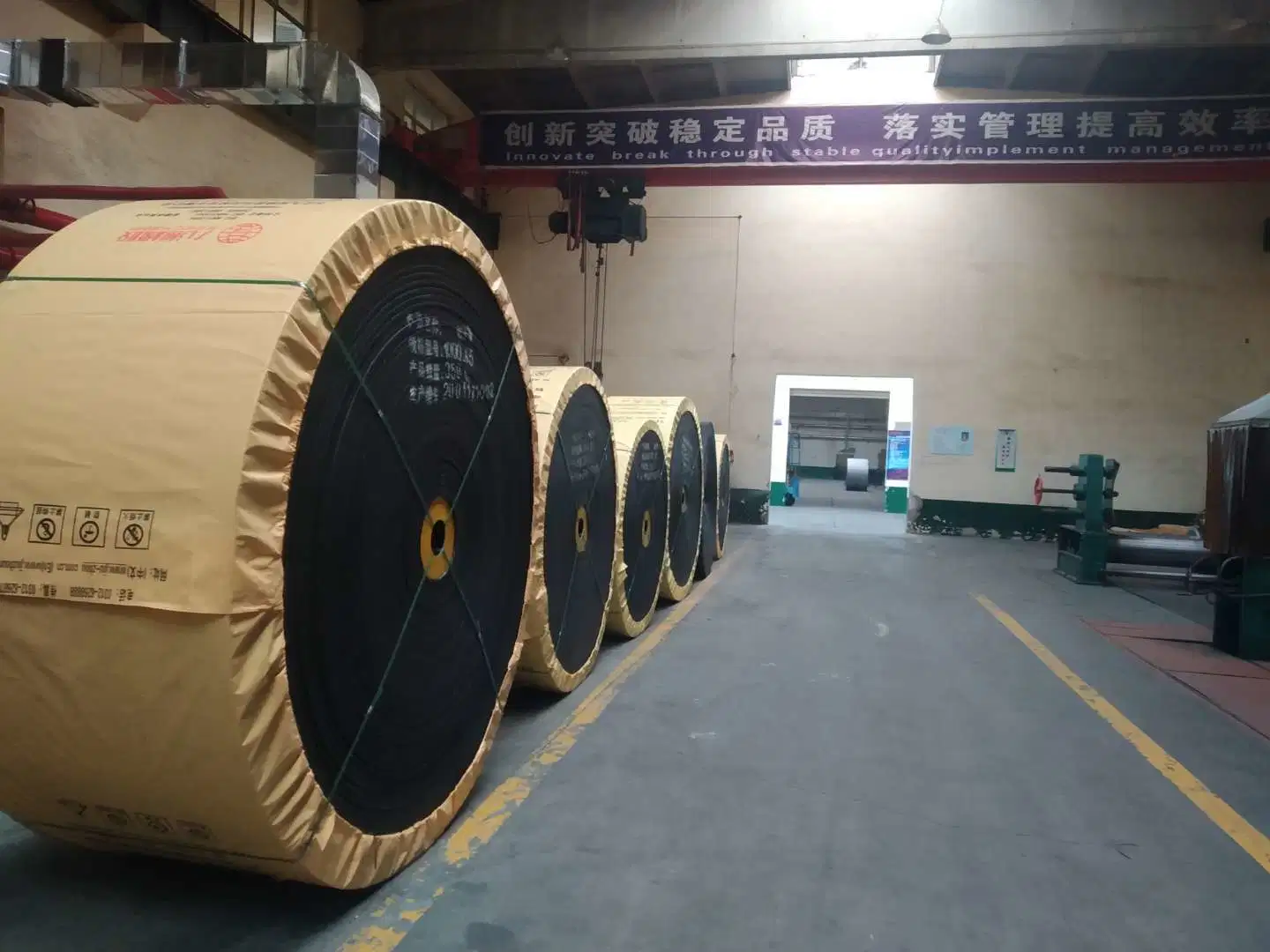 Acid/Alkali Resistant Nylon Canvas Rubber Conveyor Belting