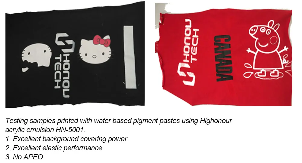 Acrylic Polymer Emulsion for Rubber Print Paste Binder Factory