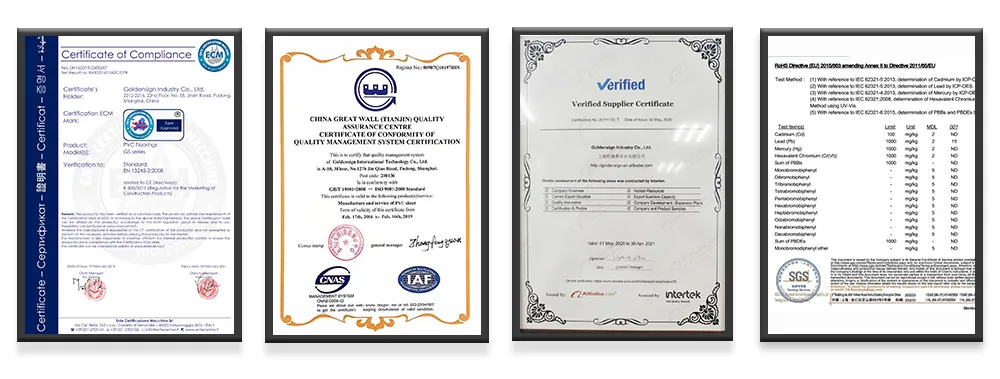 Anti-Vibration GS Wholesaler PVC Foam Sheet