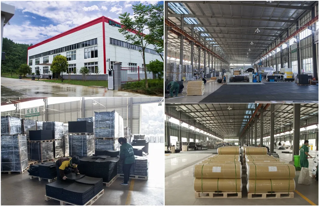 Best Quality Color Customized Anti-Skid Rubber Floor Tiles Factory Price
