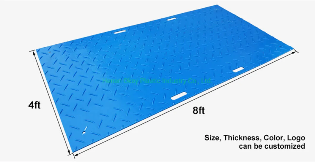 Black HDPE Ground Protection Mats Manufacturers