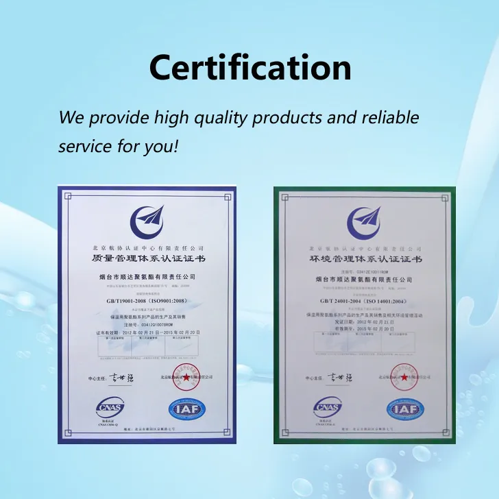 Building Roof Insulation Rigid Polyurethane Foam Blend Polyol Close Cell