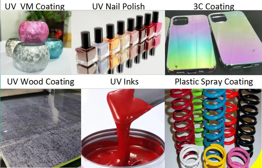 Chemecal UV Curing Resin Polyester Acrylate UV Polyester Resin with Low Viscosity for UV Paper Varnish
