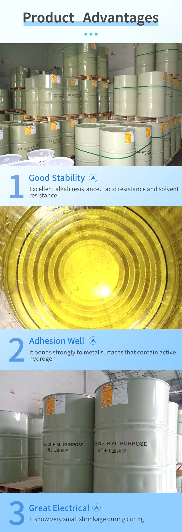 Chemical Resistance Cbtz Type Resin Epoxy Resin for Shipbuilding
