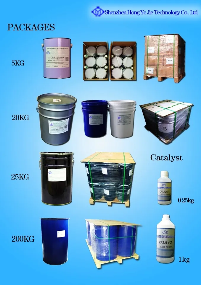 Chemical Silicone Rubber Raw Material, Silicone Rubber for Concrete Horse Statues, Decoration Gypsum Moldings