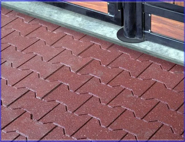 Children Rubber Flooring Tiles /Wearing-Resistant Rubber Tiles/Interlocking Rubber Tiles