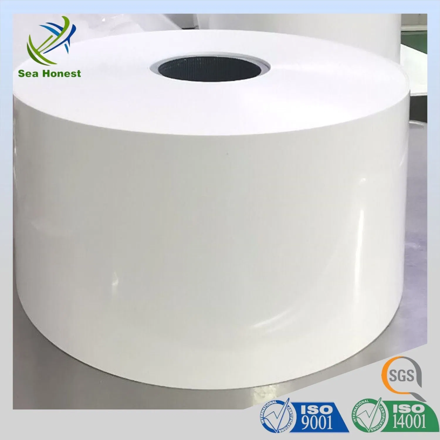 China Factory Offset Printable Rigid Opaque White PVC Sheet