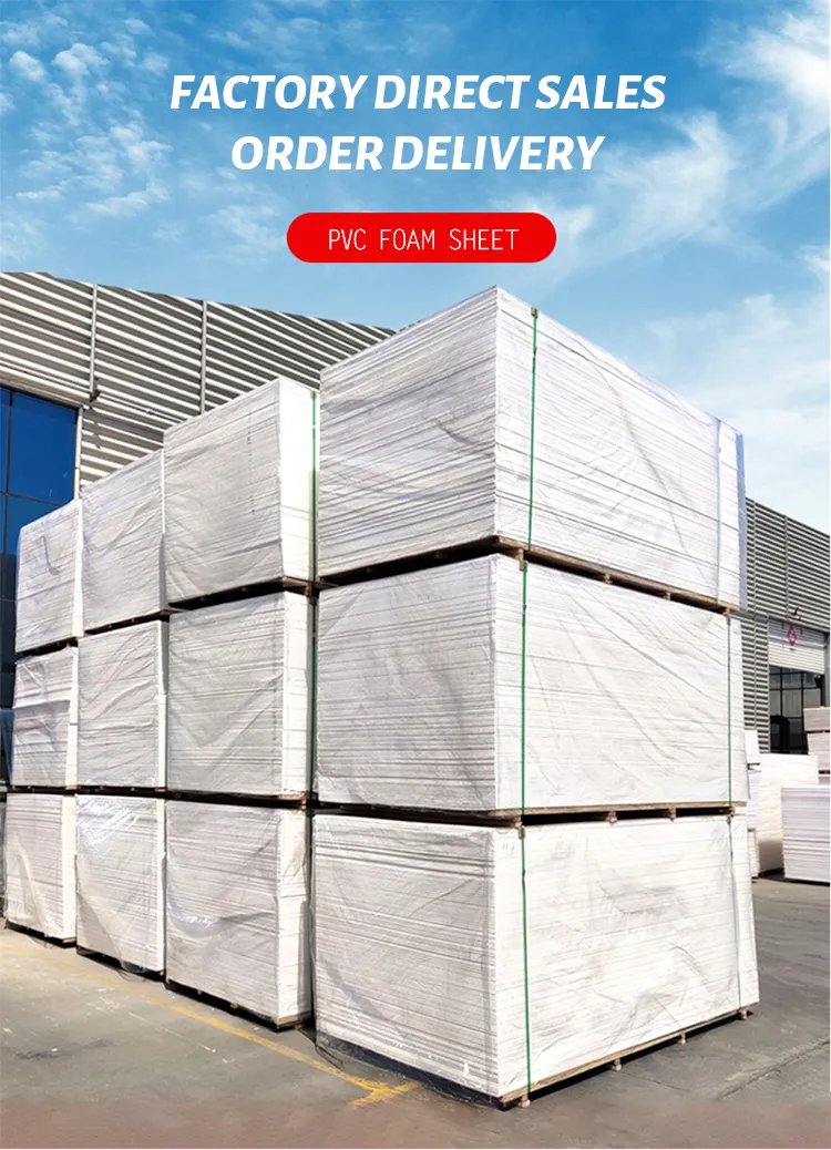 China Wholesale High Density White Color PVC Foam Board with Good Screw Holding Ability