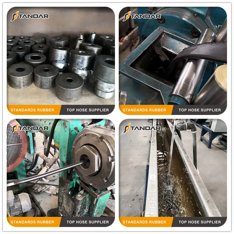 Cloth Surface Flexible Pressure Rubber Air Hose for Compressor Pump