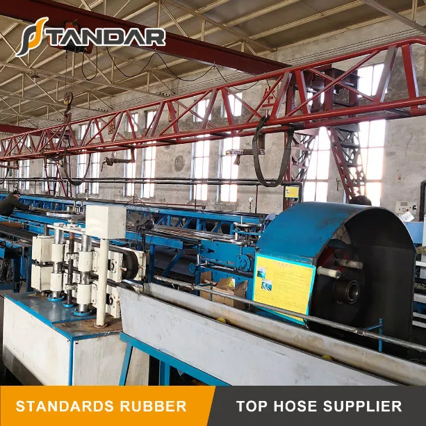 Cloth Surface Pressure Rubber Air Hose for Injection Molding Machine