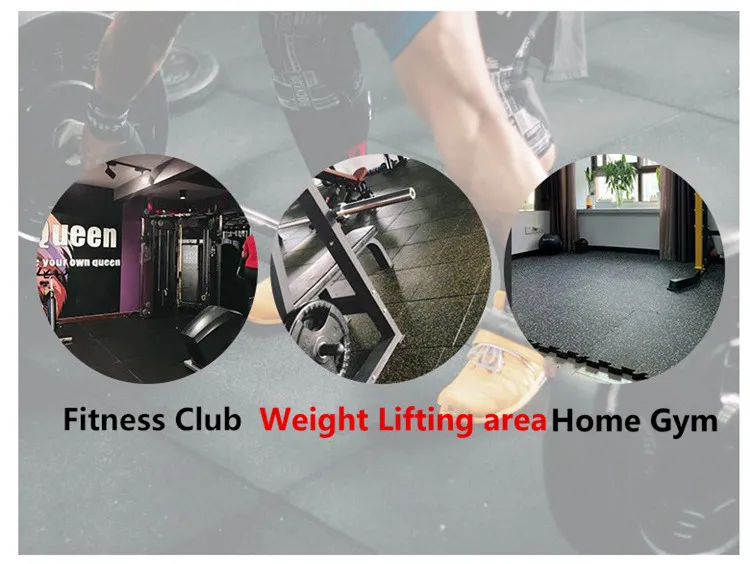 Colorful EPDM Fleck Rubber Gym Mats Rubber Flooring Mat for Gym