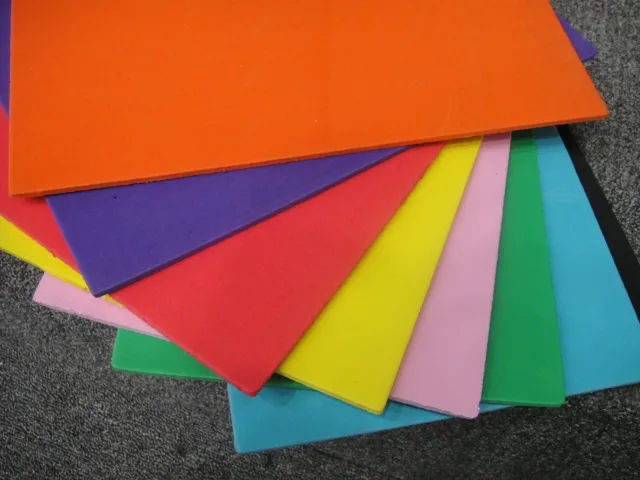 Colorful EVA Rubber Foam Sheet for Floor Mats
