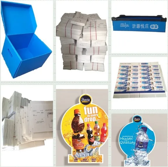 Colorful Hollow PP Sheet Twin Wall Polypropylene Sheet