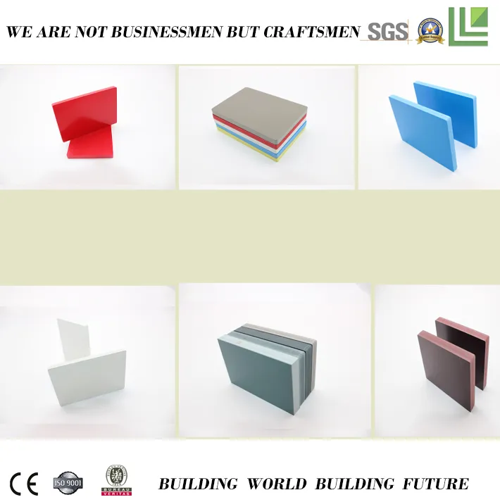 colorful PP Foam Celluca PVC Foam Board