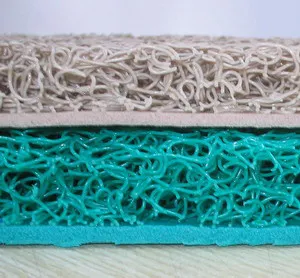 Colourful PVC Coil Cushion Door Mat