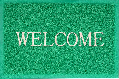 Colourful PVC Coil Cushion Door Mat