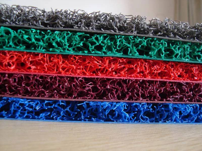 Colourful PVC Coil Cushion Door Mat