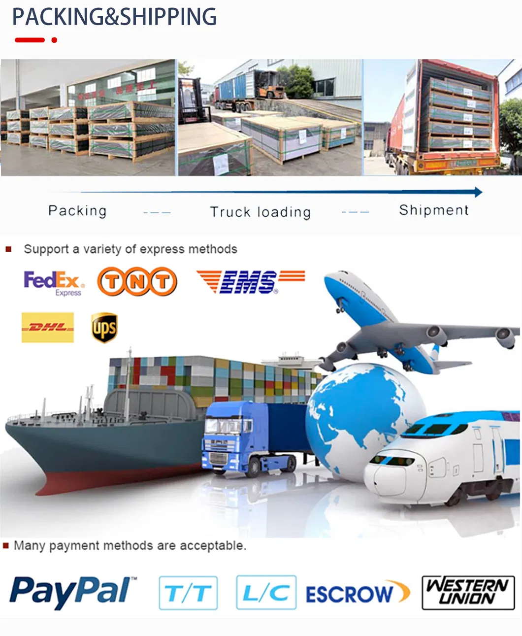 Commonly Used Hard Plastic Sheet Blistering Pet Sheet with a Wide Range of Applications