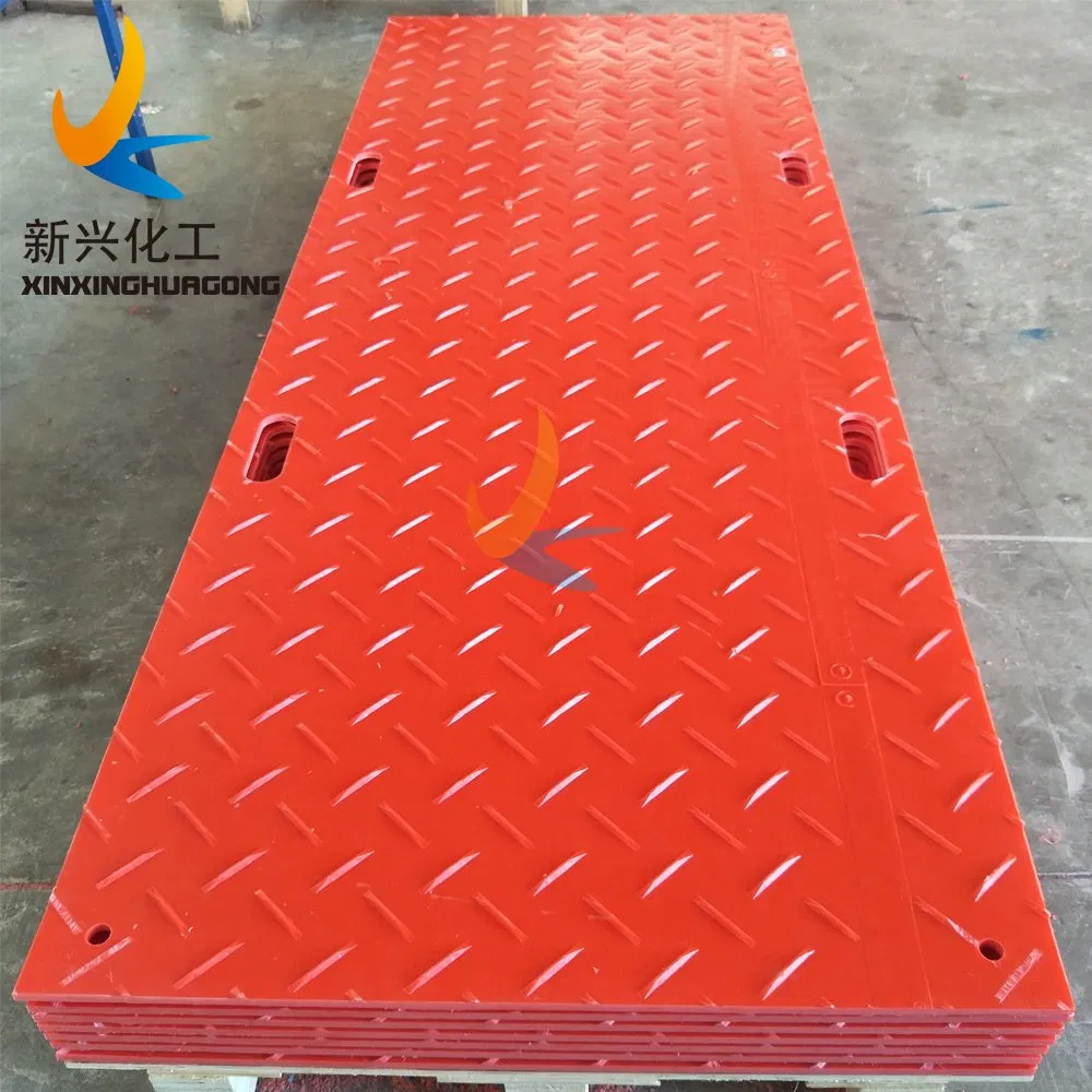 Construction Road Access Mats Plastic Ground Covering Plates