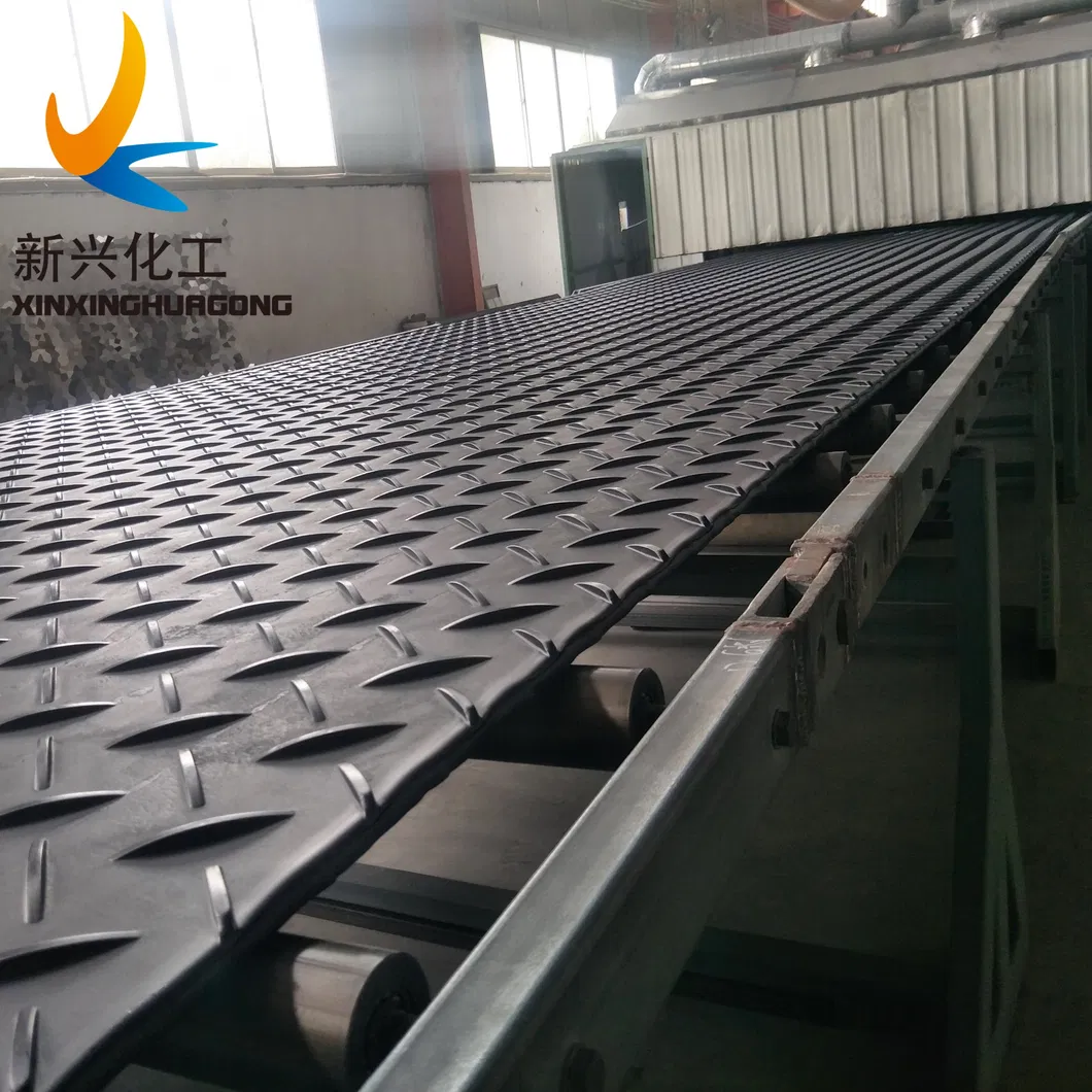 Construction Road Access Mats Plastic Ground Covering Plates