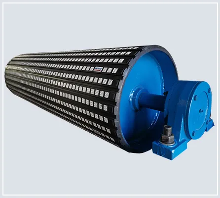 Conveyor Pulley Ceramic Coated Pulley Ceramic Drum Rubber Lagging