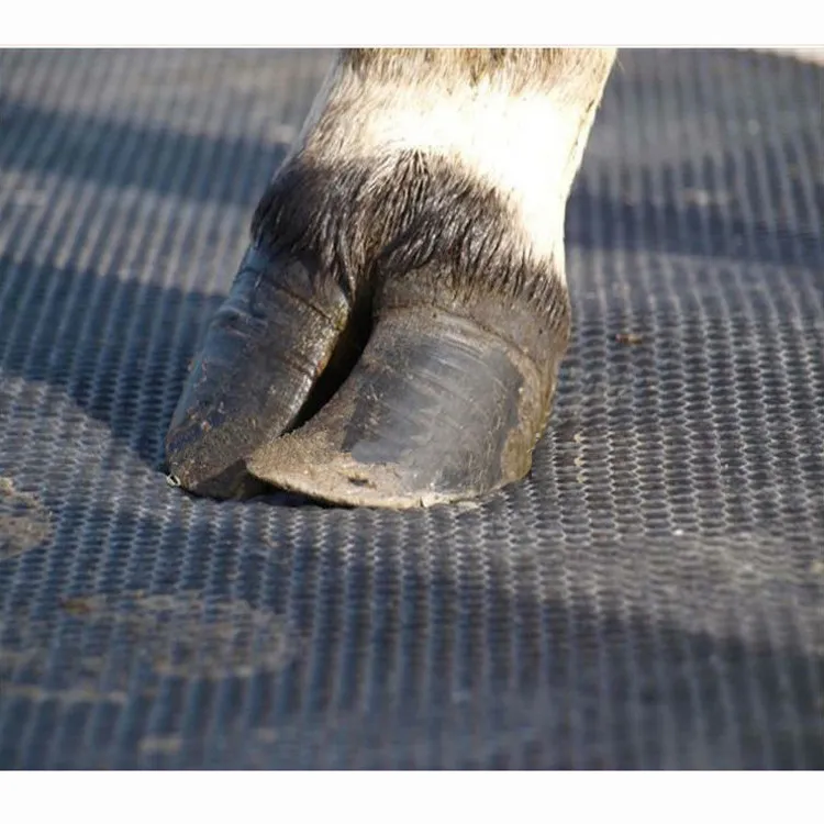 Corrosion-Resistant Foam Livestock Mat Stripe Antiskid Rubber Sheet Cow Mat Best Care for Animals