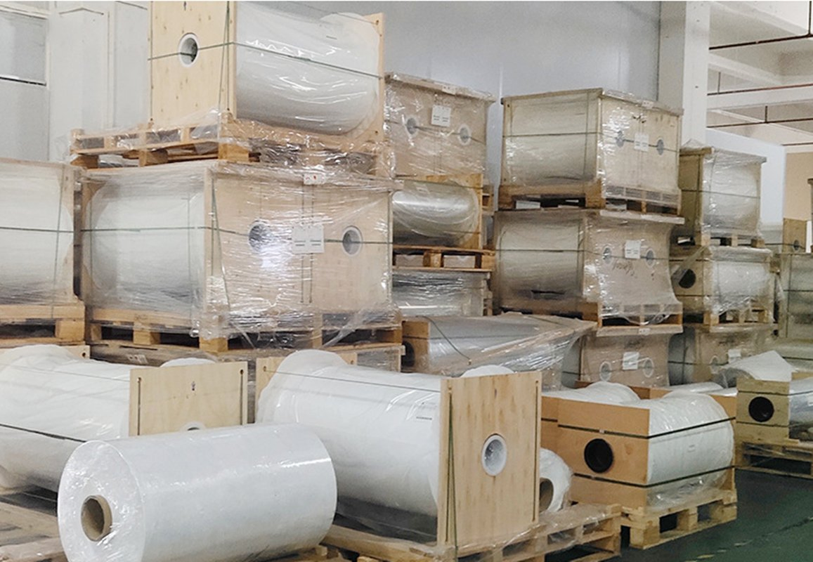 Creamy White Pet Roll Material Translucent Pet Roll Material Pet