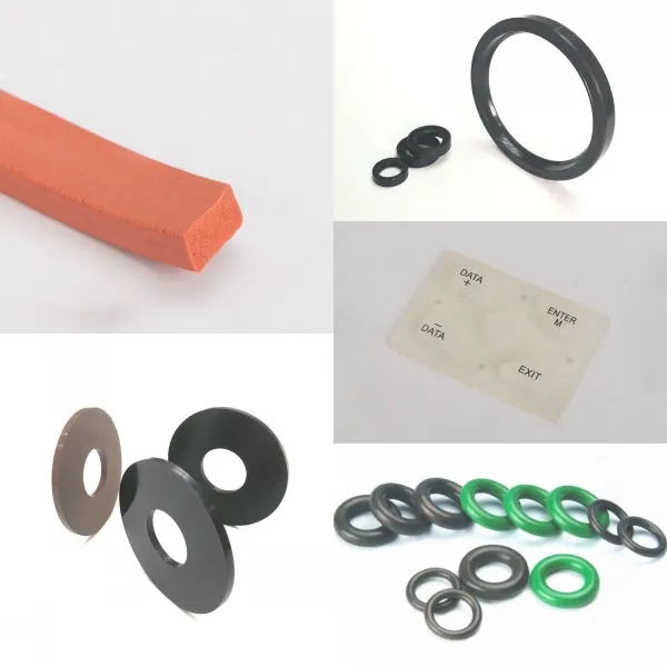 Custom Silicone/NBR/EPDM Rubber Grommet for Sealing