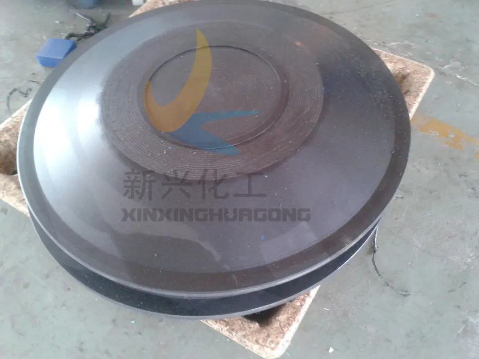 Customized Boron Polythene Neutron Shielding UHMWPE Round Cover Plate