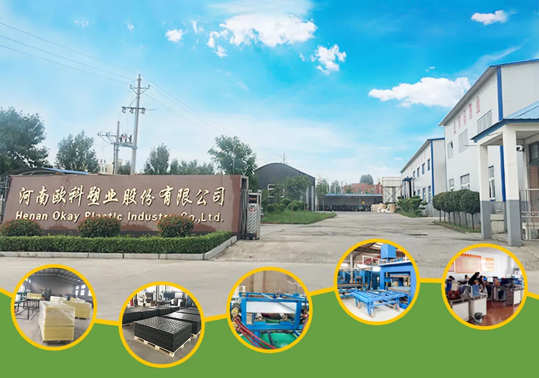 Customized HDPE Rig Dura Deck Mats Blue Colour HDPE Mat