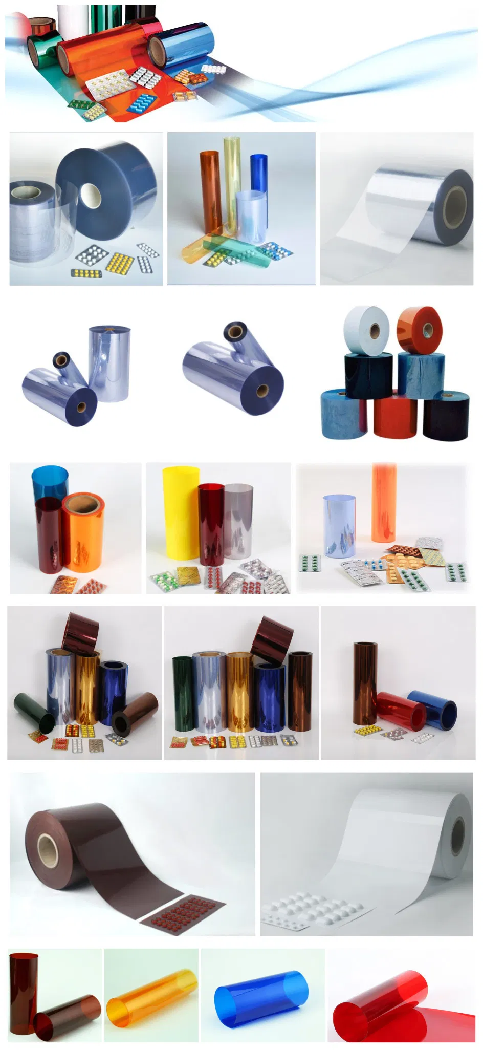 Customized Pallet Packing Hand Wrapping Stretch Film The Chinese Plastic Roll