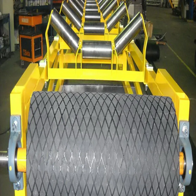 Diamond Pulley Lagging with Bonded Layer